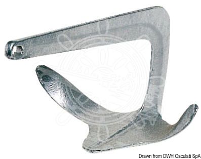 
              Trefoil® anchors made of hot-galvanized cast steel
            