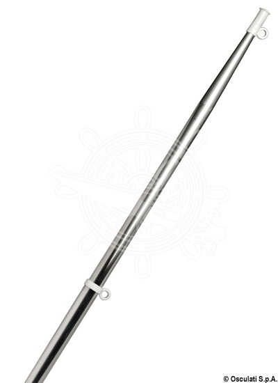 Stainless steel conical flagstaff