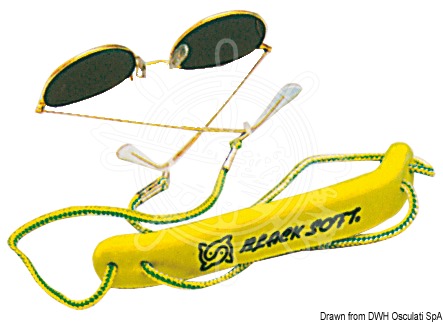 Floatable cord for sunglasses