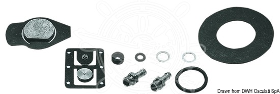 Gasket kit and spare valves