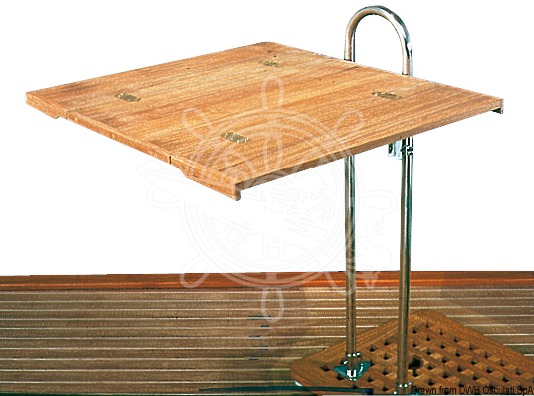 Table top for sailing boat post