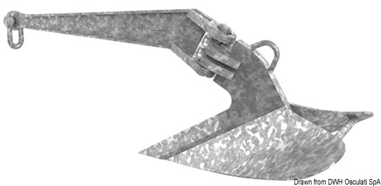LEWMAR C.Q.R.® galvanized steel anchor