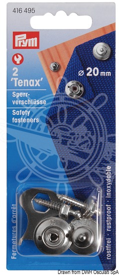 LOXX® snap fasteners and male self-tapping fasteners