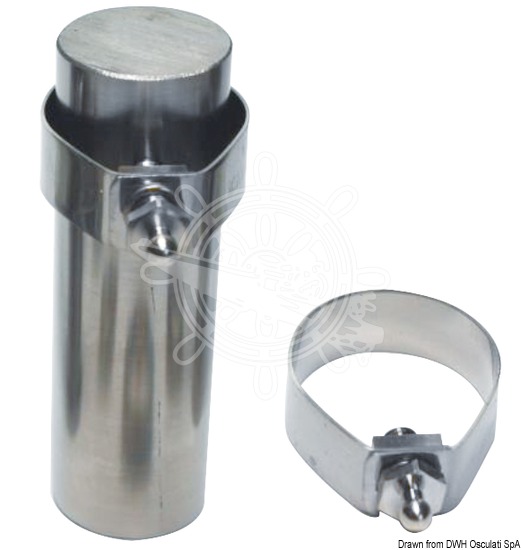 Stainless steel clamps with male