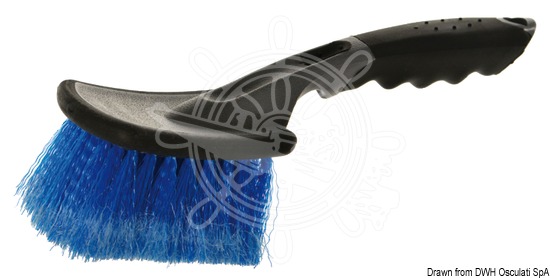 YACHTICON soft fibre brush with handle