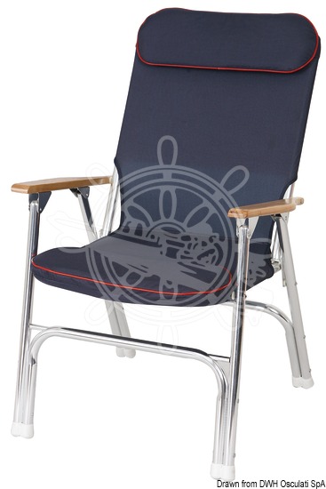 Foldable padded chair