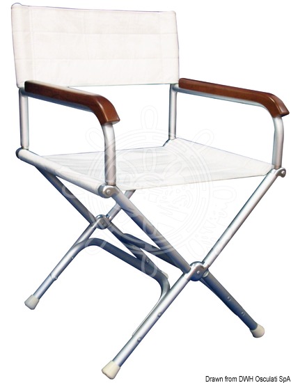 Director aluminium folding chair