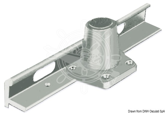 Stanchion base for Toerail model 62.410.01