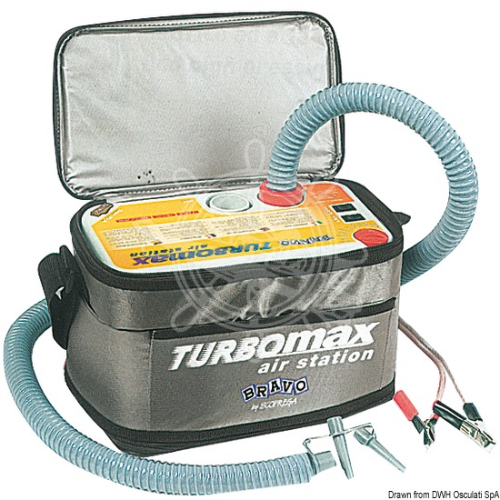 “Turbo Max”  Electric inflator pump for dinghies